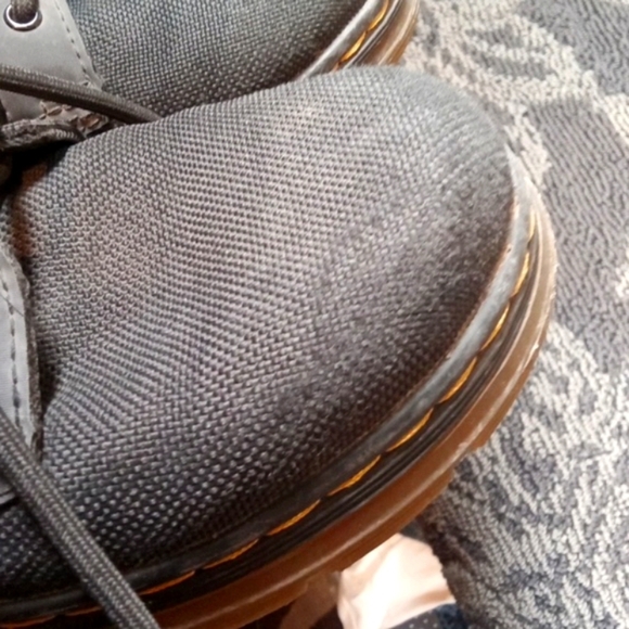 Dr Martens Combs Y Black Lace Combat Boots Boys Size 5 - Picture 7 of 7